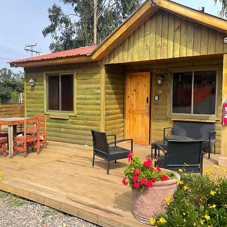 Cabana En Tunquen Con Parrilla, Fogon, Piscina Y Bosque Bagian luar foto
