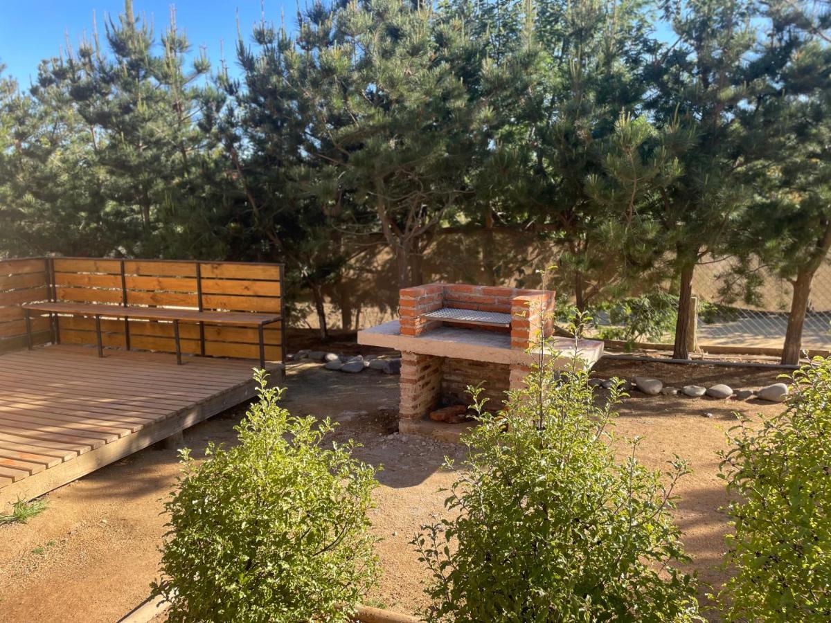 Cabana En Tunquen Con Parrilla, Fogon, Piscina Y Bosque Bagian luar foto