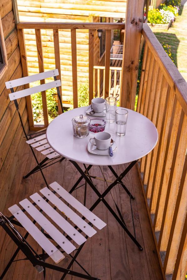 Cabana En Tunquen Con Parrilla, Fogon, Piscina Y Bosque Bagian luar foto