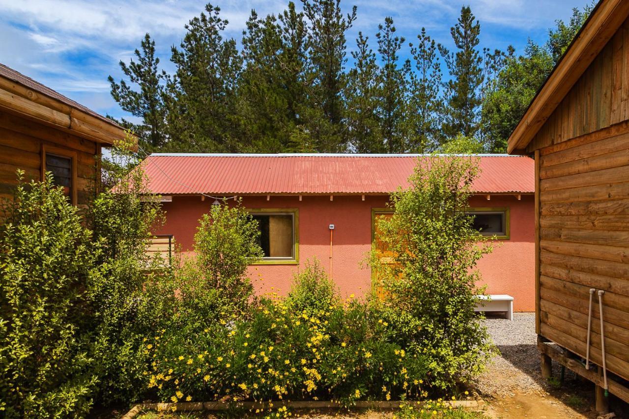 Cabana En Tunquen Con Parrilla, Fogon, Piscina Y Bosque Bagian luar foto
