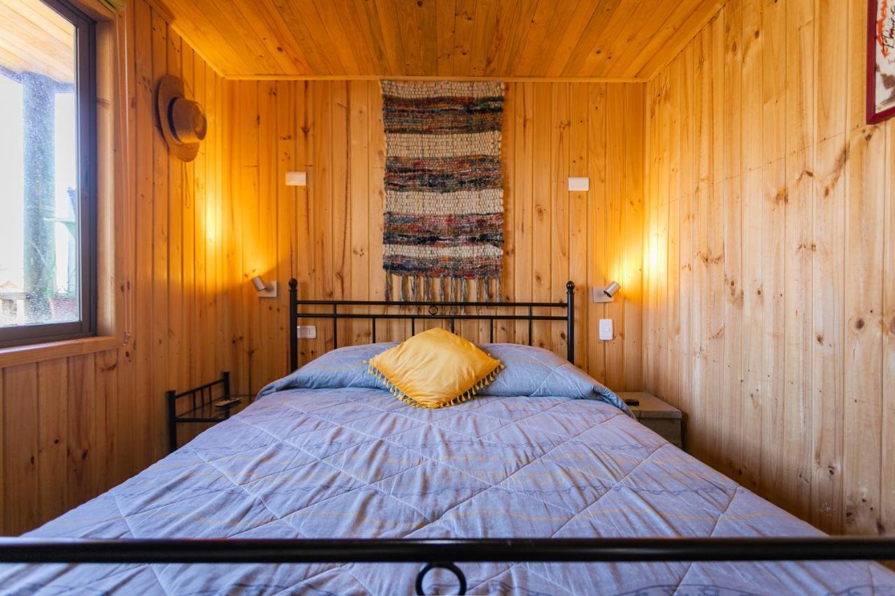 Cabana En Tunquen Con Parrilla, Fogon, Piscina Y Bosque Bagian luar foto
