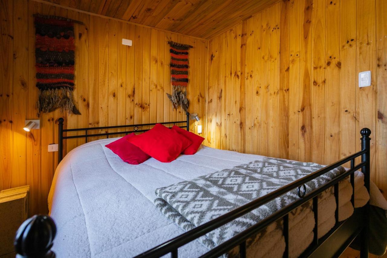 Cabana En Tunquen Con Parrilla, Fogon, Piscina Y Bosque Bagian luar foto