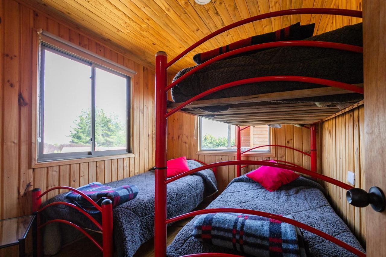 Cabana En Tunquen Con Parrilla, Fogon, Piscina Y Bosque Bagian luar foto