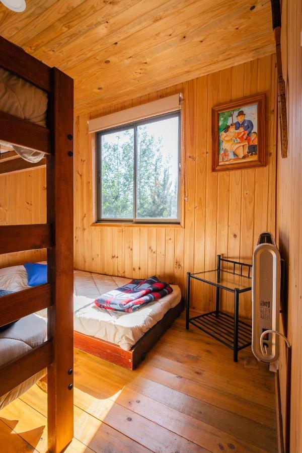 Cabana En Tunquen Con Parrilla, Fogon, Piscina Y Bosque Bagian luar foto
