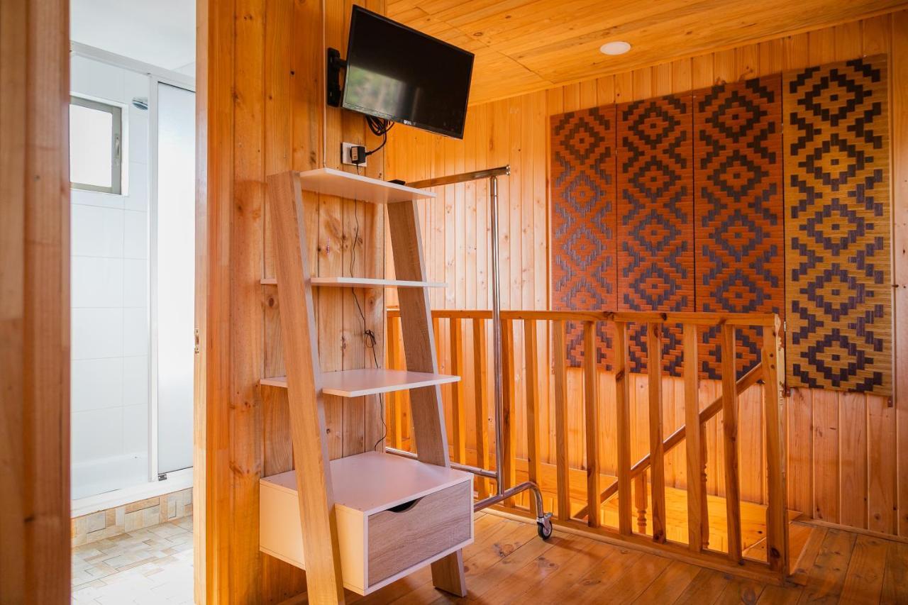 Cabana En Tunquen Con Parrilla, Fogon, Piscina Y Bosque Bagian luar foto