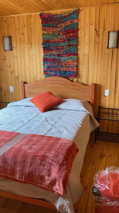 Cabana En Tunquen Con Parrilla, Fogon, Piscina Y Bosque Bagian luar foto