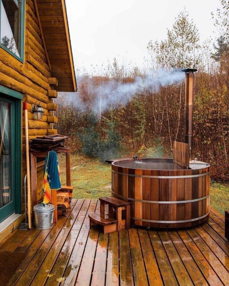 Cabana En Tunquen Con Parrilla, Fogon, Piscina Y Bosque Bagian luar foto
